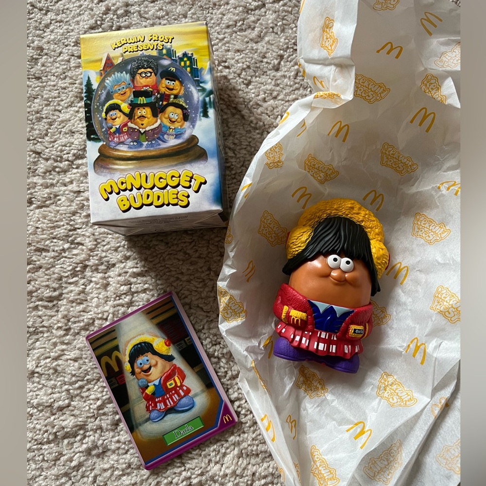 NIB McDonald's Adult Happy Meal Toy Darla 2023 Kerwin Frost McNugget Buddies